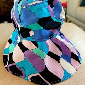 Pucci Hat with Matching Zippered Storage Bag
